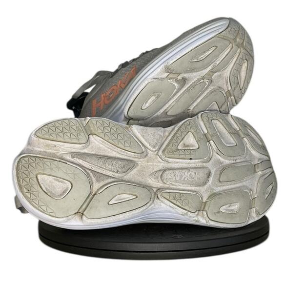 Women's Hoka One One Bondi 8 1127952-HMLR Mesh Running Sneaker Size 8.5 Gray - Picture 6 of 8